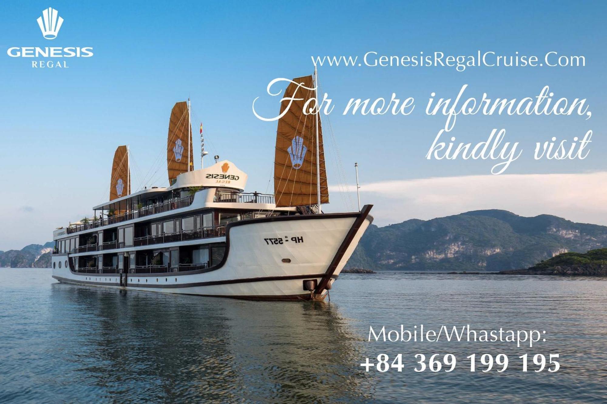 Hotel Genesis Luxury Regal Cruises Hạ Long Exterior foto